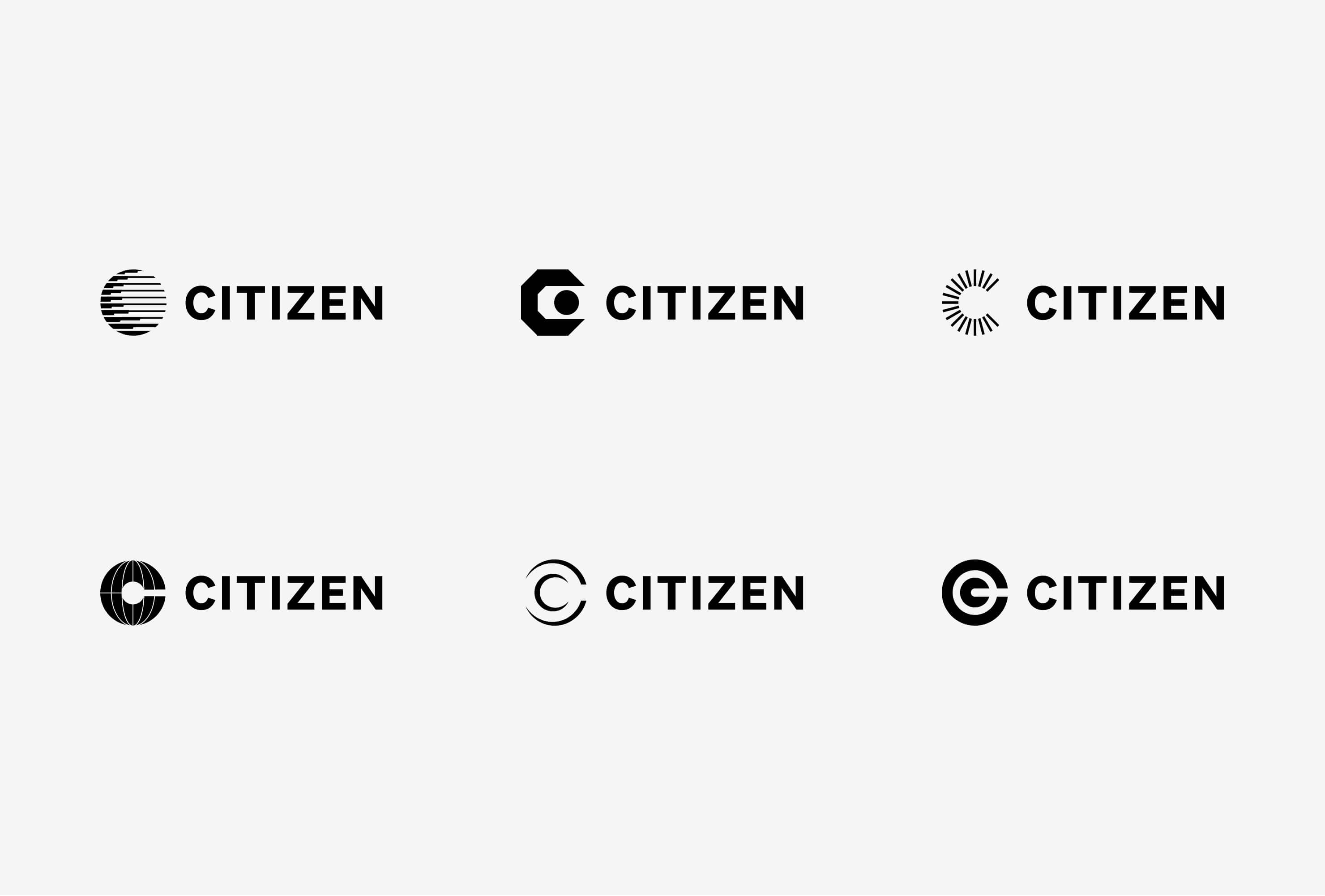 citizen logo variation